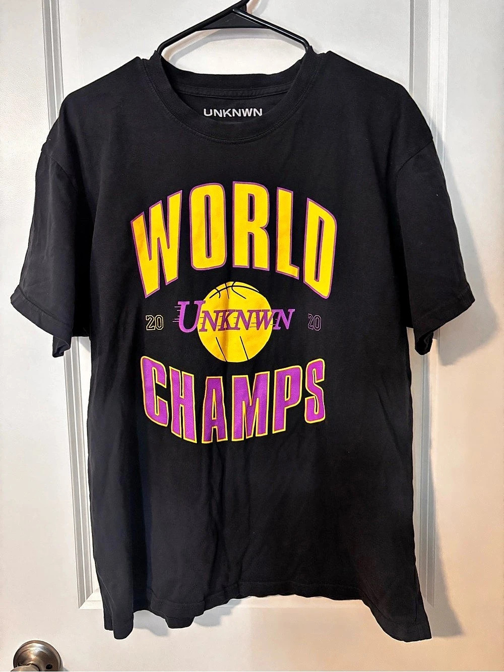 UNKNWN Los Angeles Lakers World Champs 2020 Graphic Tee